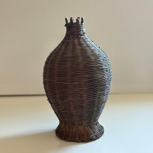 Handcrafted Rustic Woven Vase Basket